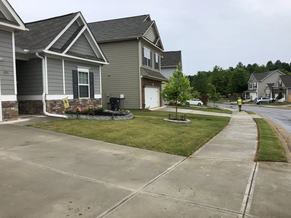Expert lawn care service for residential properties in Newnan, GA by Porch View Lawn Care