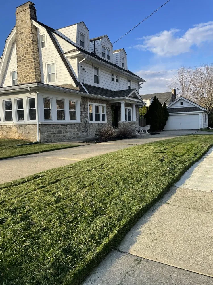 Affordable landscape installation with custom design in Drexel Hill, PA by Porreca Landscaping