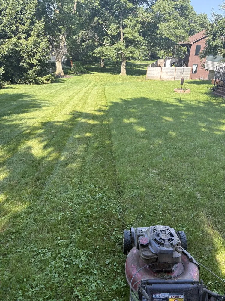 Professional outdoor landscaping for beautiful yards in Canton, OH by Porrini Lawn Care