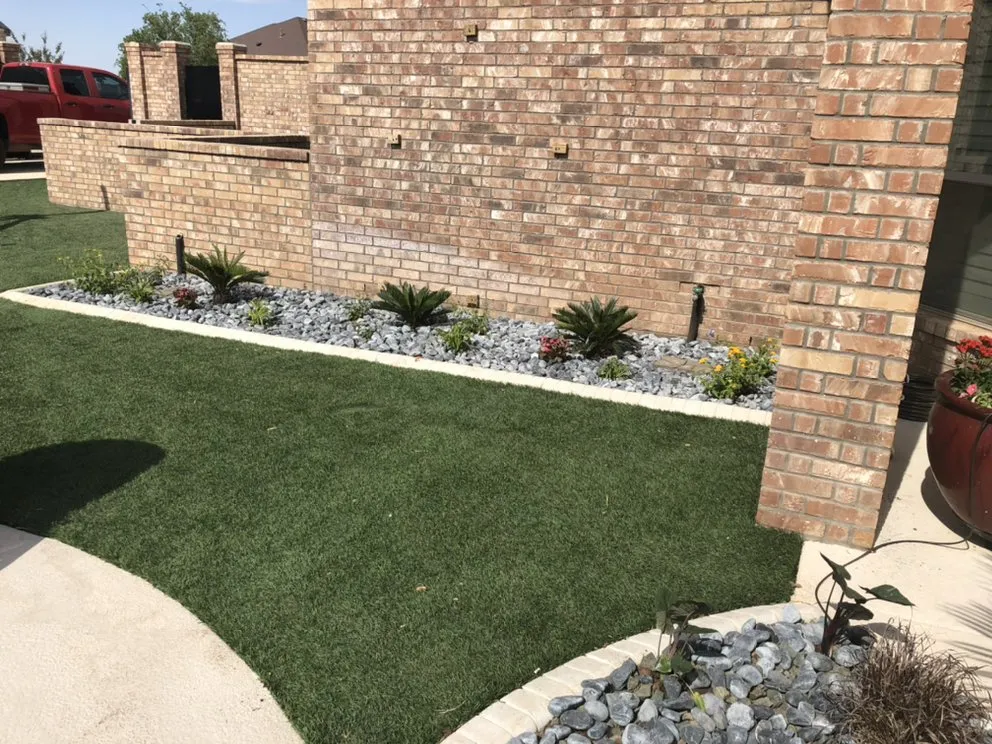 Expert landscape design for homes across Odessa, TX - Porshia’s Lawn Service