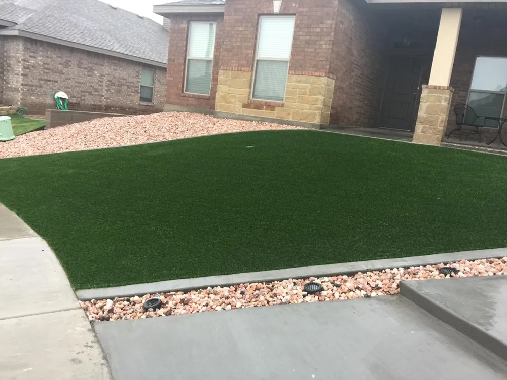 Expert outdoor landscaping in Odessa, TX by Porshia’s Lawn Service