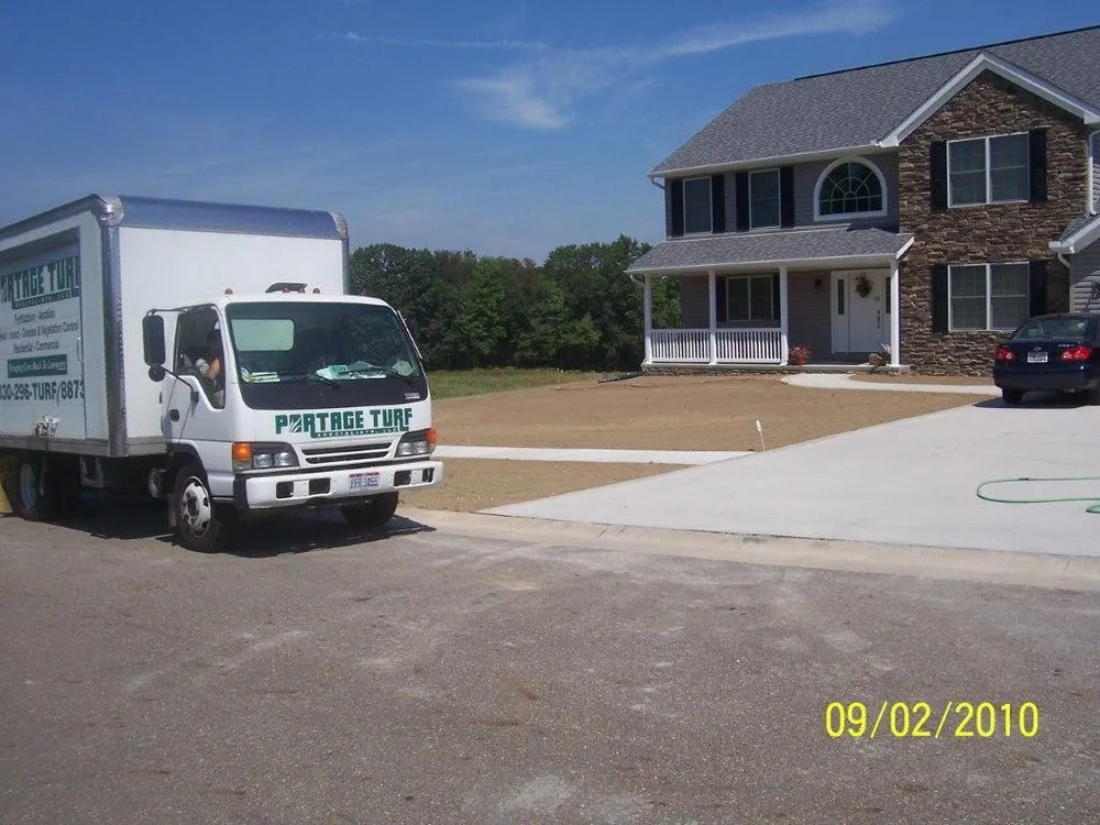 Professional landscape installation in Ravenna, OH by Portage Turf Specialists