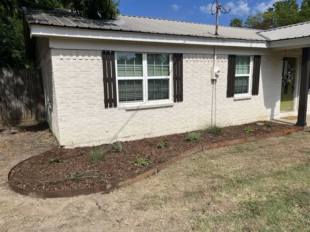Local landscape installation for homes across Paris, TX - Porter Lawn Maintenance