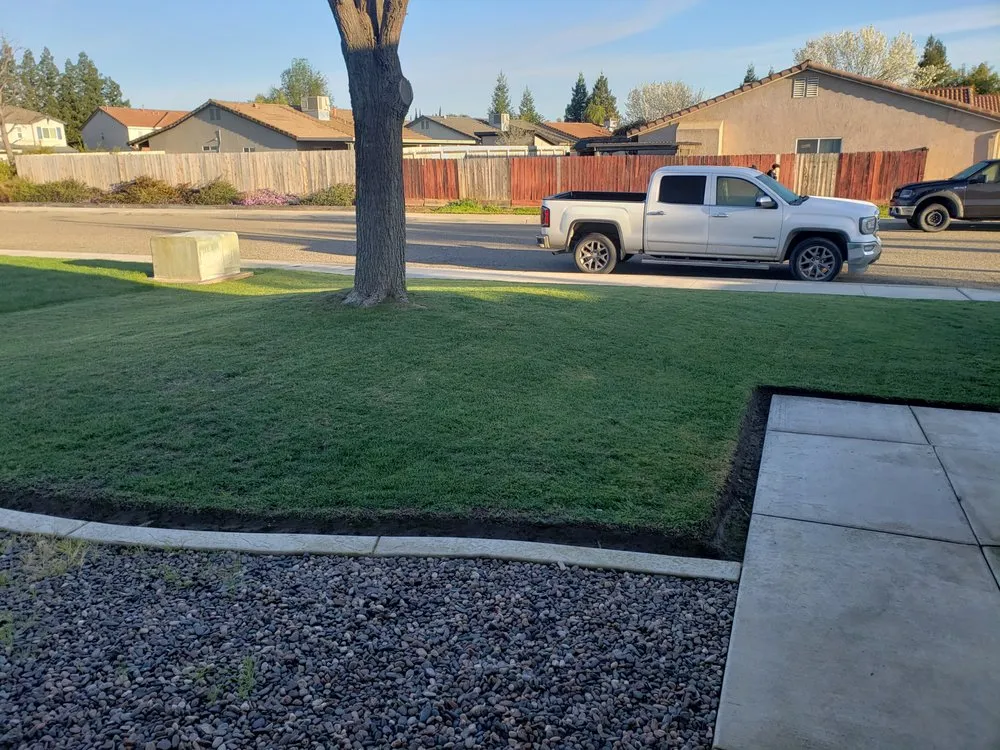 Local landscape design in Porterville, CA by Porterville Lawncare & Handyman Services