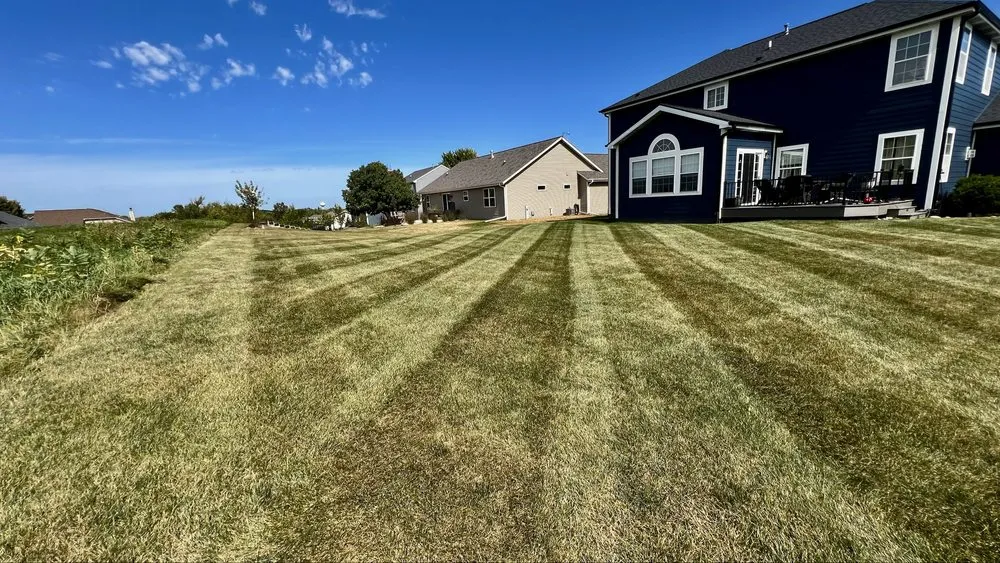 Affordable lawn mowing service in Sullivan, WI by Poser Property Management