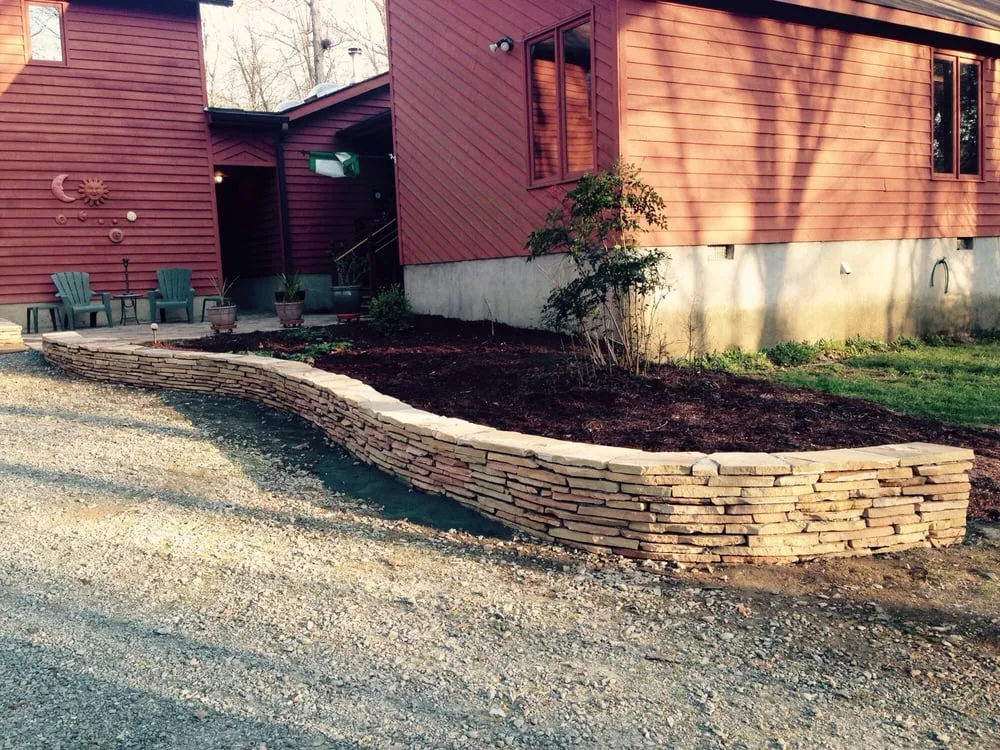 Custom garden landscaping in Chapel Hill, NC - Poteat Landscape Design