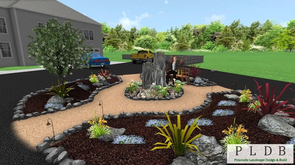 Local garden landscaping in Penngrove, CA by Poteracke Landscape Design & Build