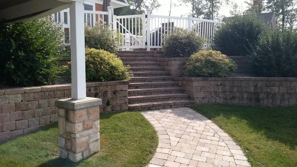 Professional yard cleanup service in Potsdam, NY by Potsdam Stonescaping