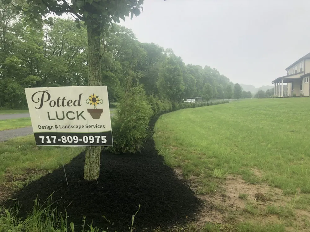 Trusted yard maintenance in Mechanicsburg, PA - Potted Luck Landscape