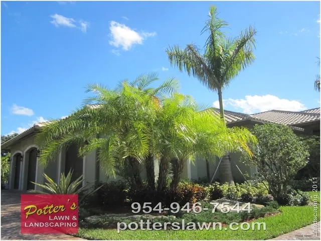 Custom yard maintenance in Pompano Beach, FL - Potter's Lawn & Landscaping