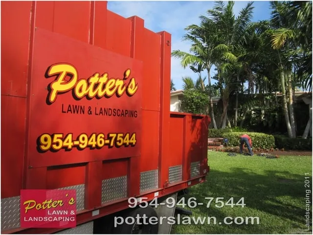 Custom residential landscaping experts serving Pompano Beach, FL - Potter's Lawn & Landscaping
