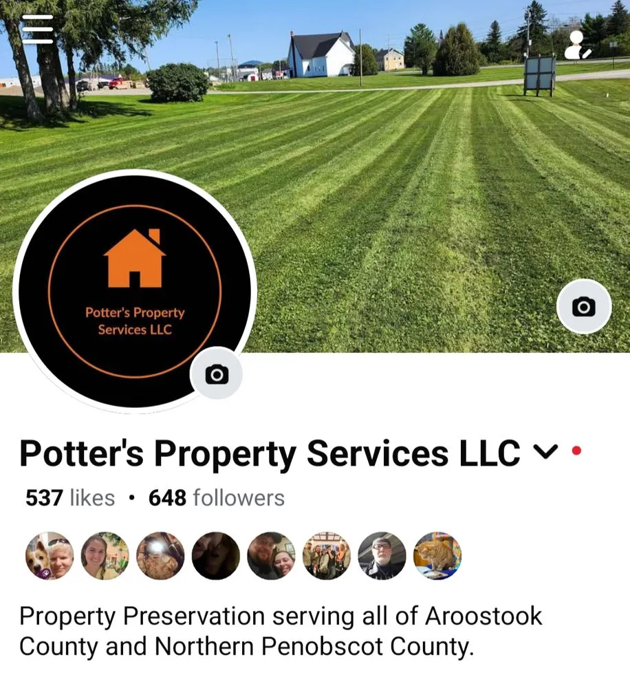 Expert landscape design in Linneus, ME by Potter's Property Services