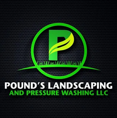 Pound's Landscaping & Pressure Washing Logo