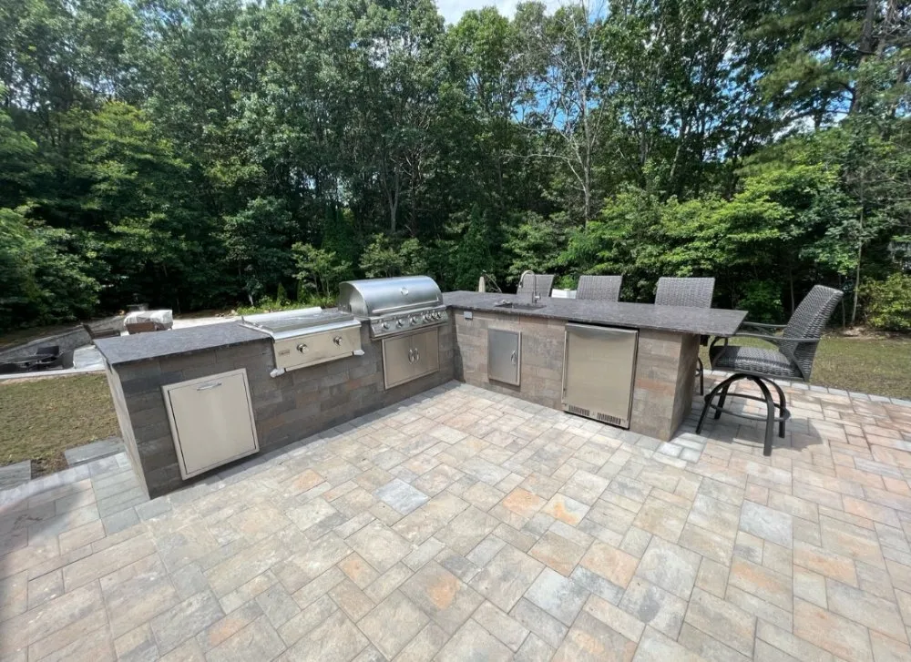 Custom landscape design for homes across York, SC - Powell Concrete Hardscape and Landscaping