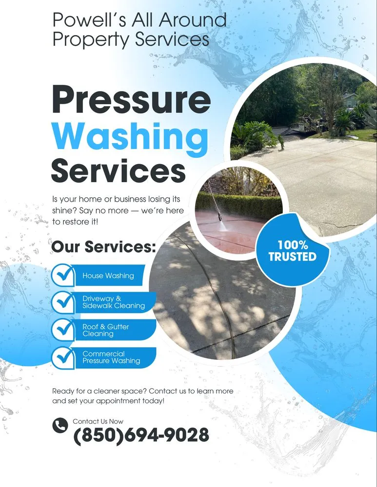 Local landscaping services in Tallahassee, FL by Powell's All Around Property Services