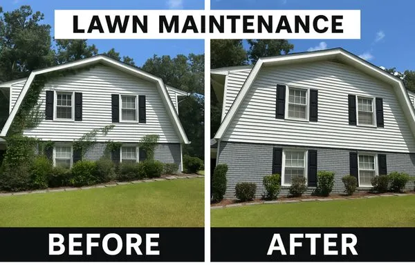 Powells Lawn Care & Pressure Washing Logo