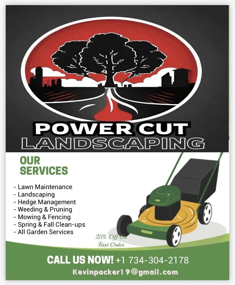 Affordable landscape installation for beautiful yards in Inkster, MI by Power Cut Landscaping