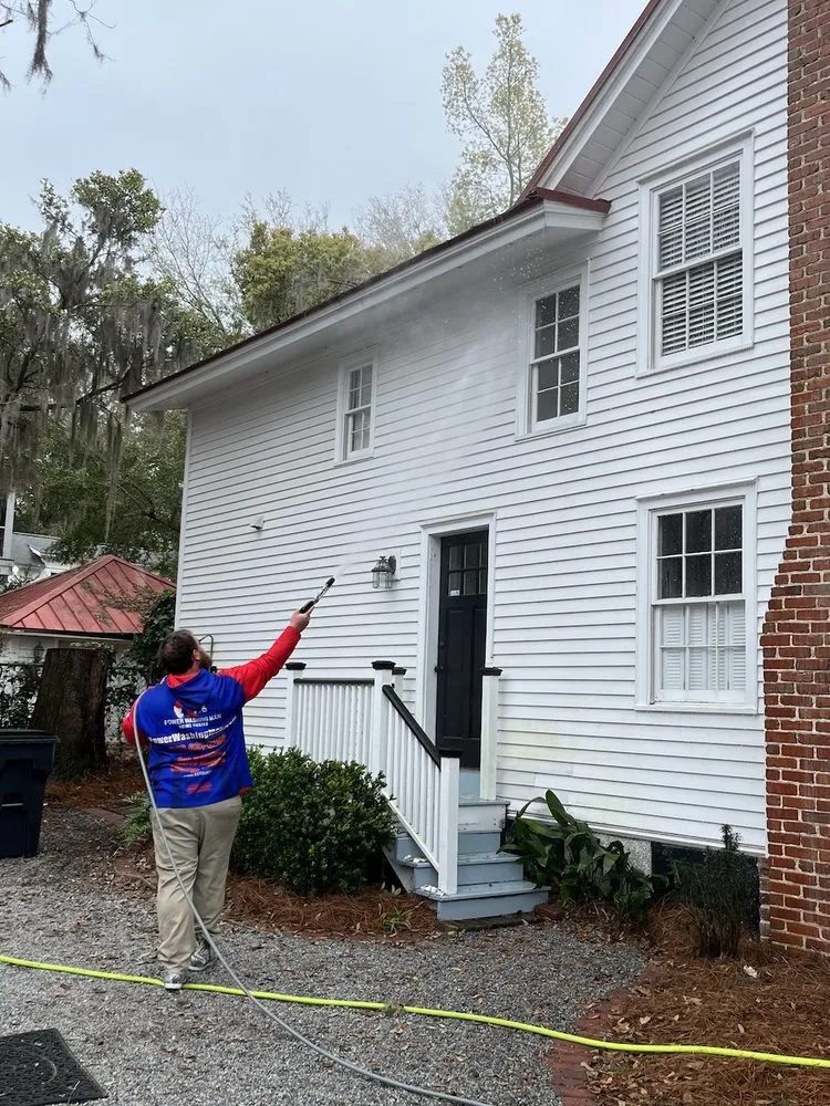 Local garden landscaping in Beaufort, SC - Power Washing Man
