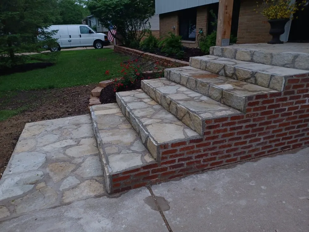 Expert garden landscaping for homes in Westmont, IL by Powerful Landscaping & Snow Removal