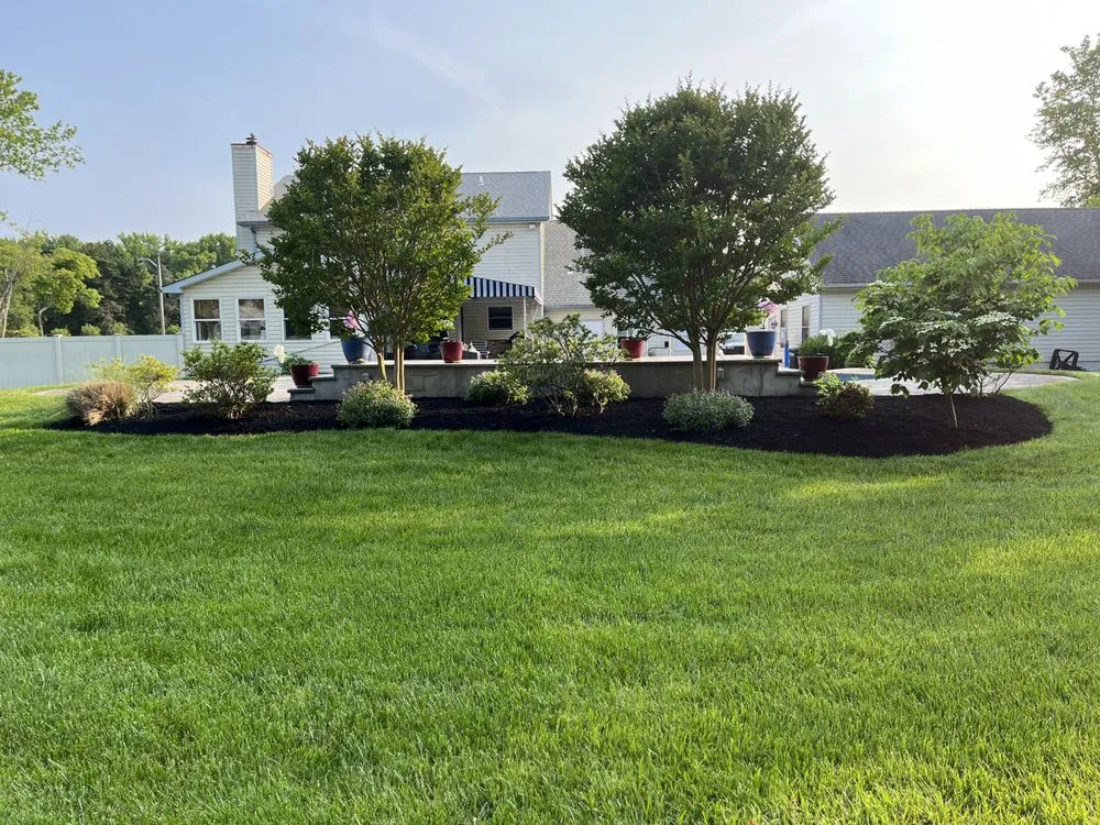 Professional garden landscaping for residential properties across Cape May, NJ - Powers Lawn Care