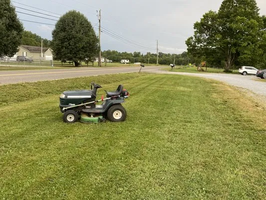 Powers Mowing Logo
