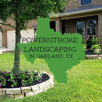 Powerstroke Landscaping Logo