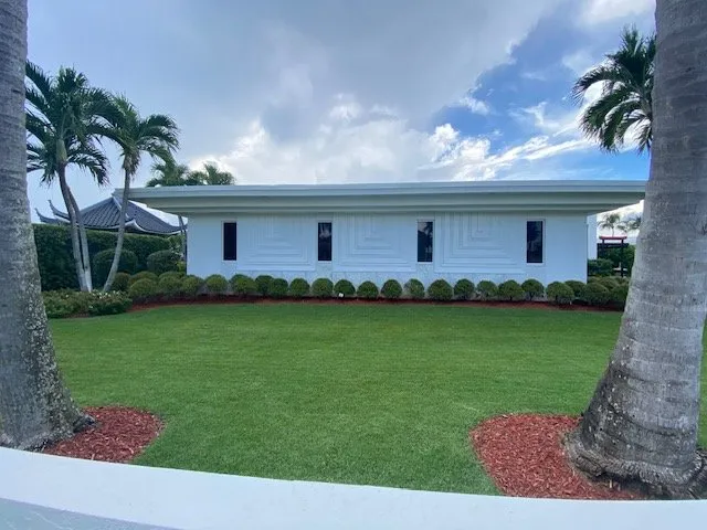 Custom yard maintenance with custom design across West Palm Beach, FL - PowerX