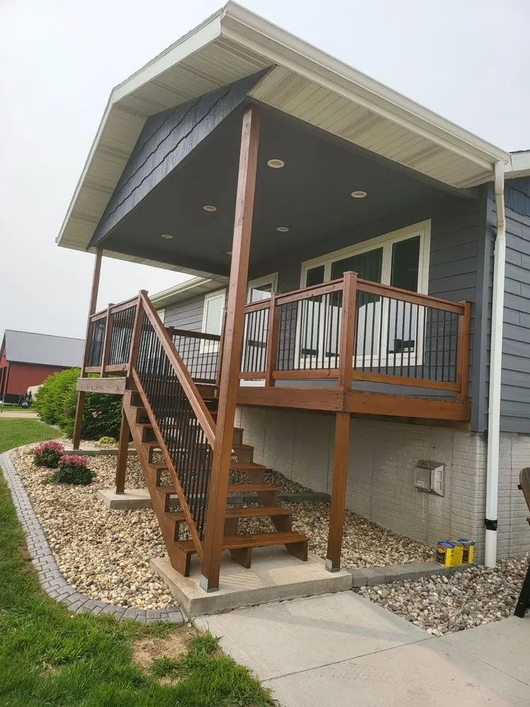 Custom outdoor landscaping in Sioux Falls, SD - Pozuelos Property Care