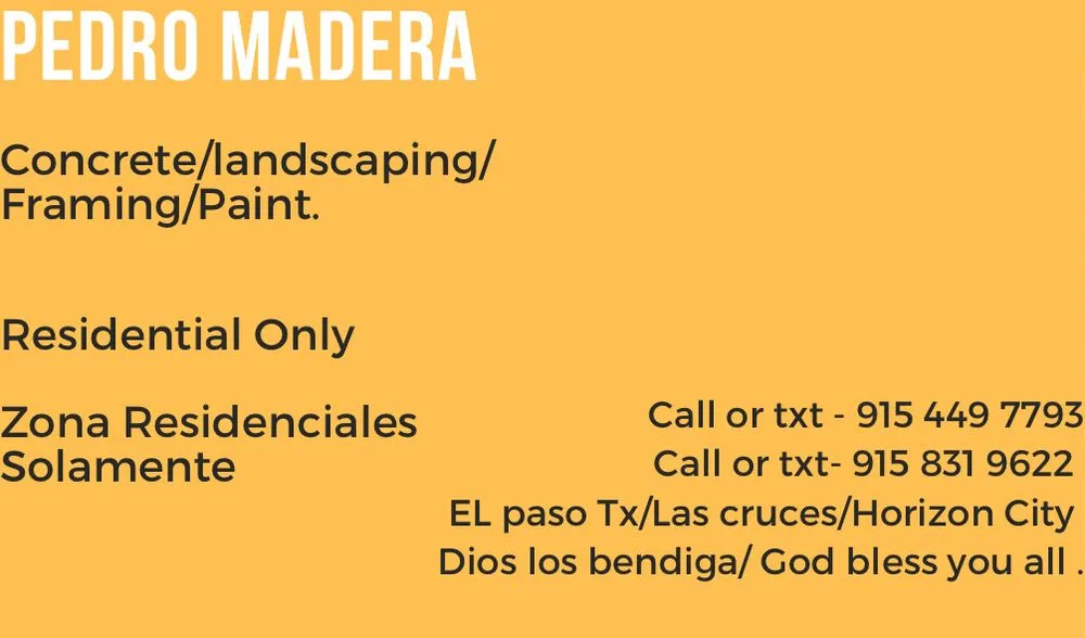 Affordable garden landscaping experts serving El Paso, TX - P&P Construction