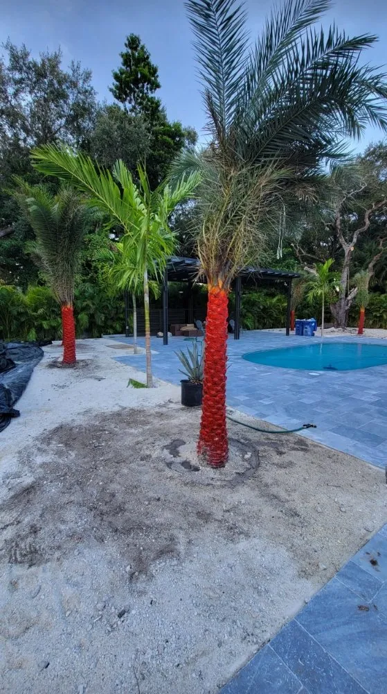 Local garden landscaping for residential properties in North Miami, FL by P&P Landscaping and Tree Service