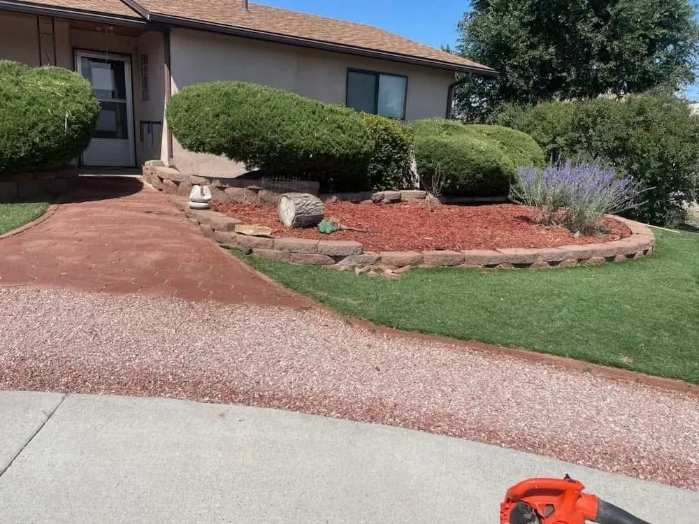 Custom residential landscaping for outdoor upgrades across Gallup, NM - P&P Landscaping