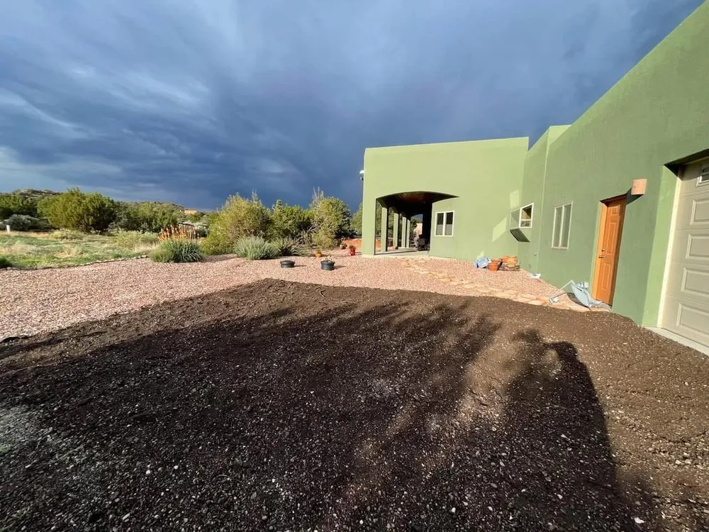 Custom yard cleanup service with custom design across Gallup, NM - P&P Landscaping