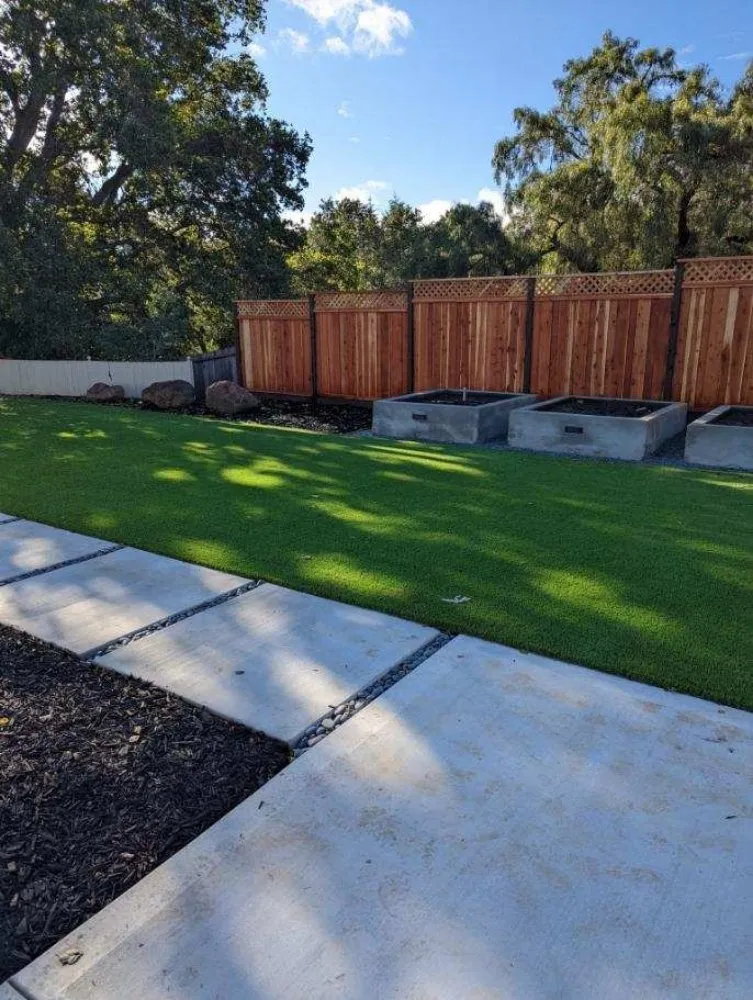 Custom lawn care service in San Jose, CA - P&R Concrete