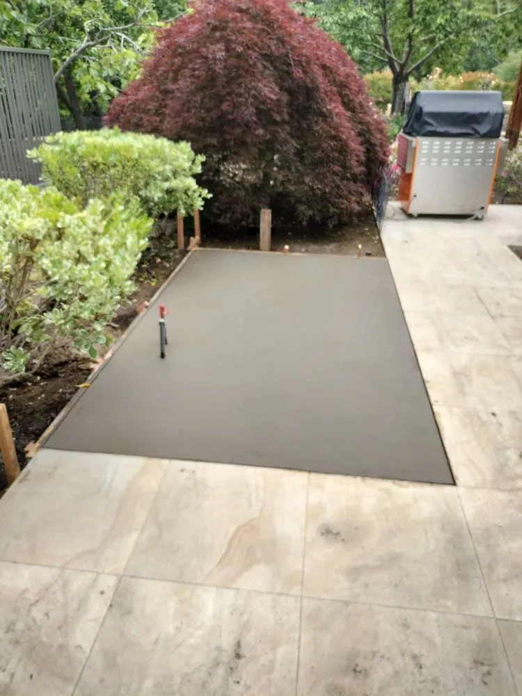 Custom landscape design in Cupertino, CA by PR Landscaping