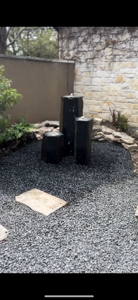 Custom landscape design for residential properties in Cedar Park, TX by PR Lawns & Landscaping