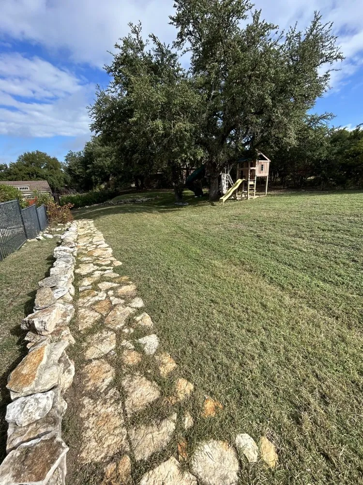 Affordable landscape installation in Cedar Park, TX by PR Lawns & Landscaping