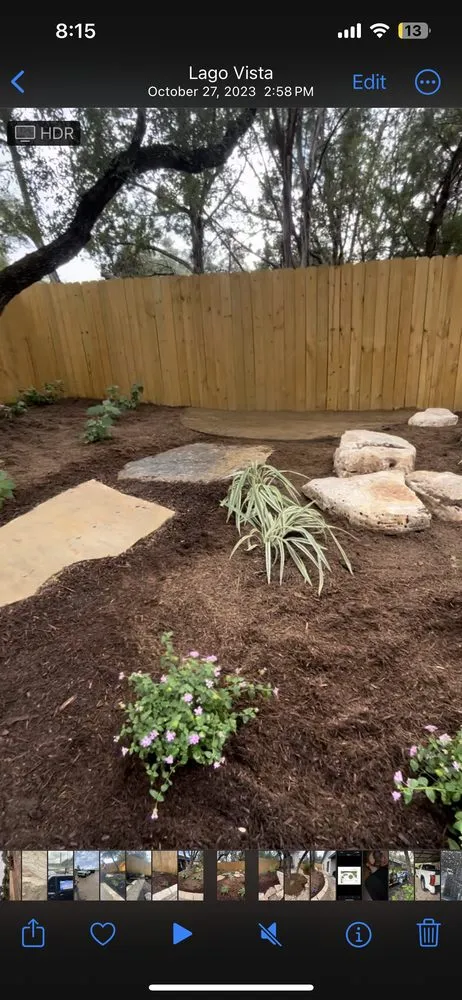 Reliable outdoor landscaping in Cedar Park, TX by PR Lawns & Landscaping