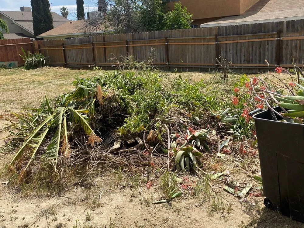 Professional lawn care service experts serving Bakersfield, CA - Prados Hauling Junk