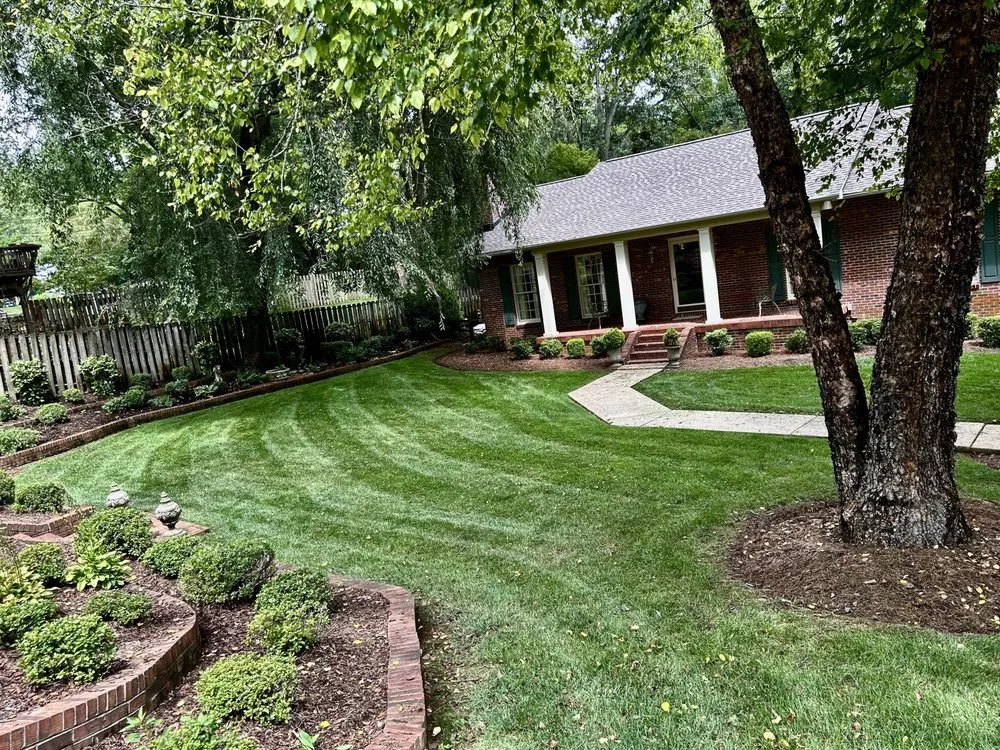 Professional lawn care service in Asheville, NC by Prado’s Landscaping