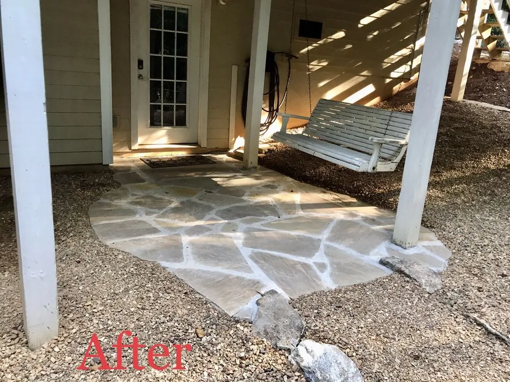 Affordable garden landscaping for residential properties in Asheville, NC by Prado’s Landscaping