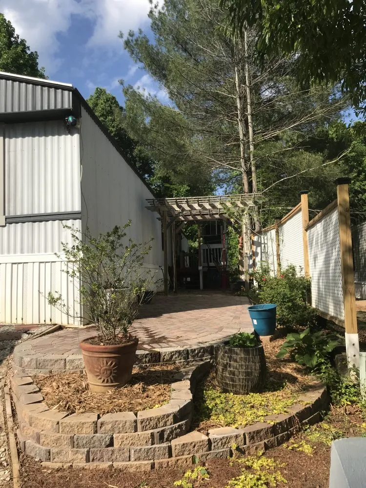 Expert landscape installation for homes in Asheville, NC by Prado’s Landscaping