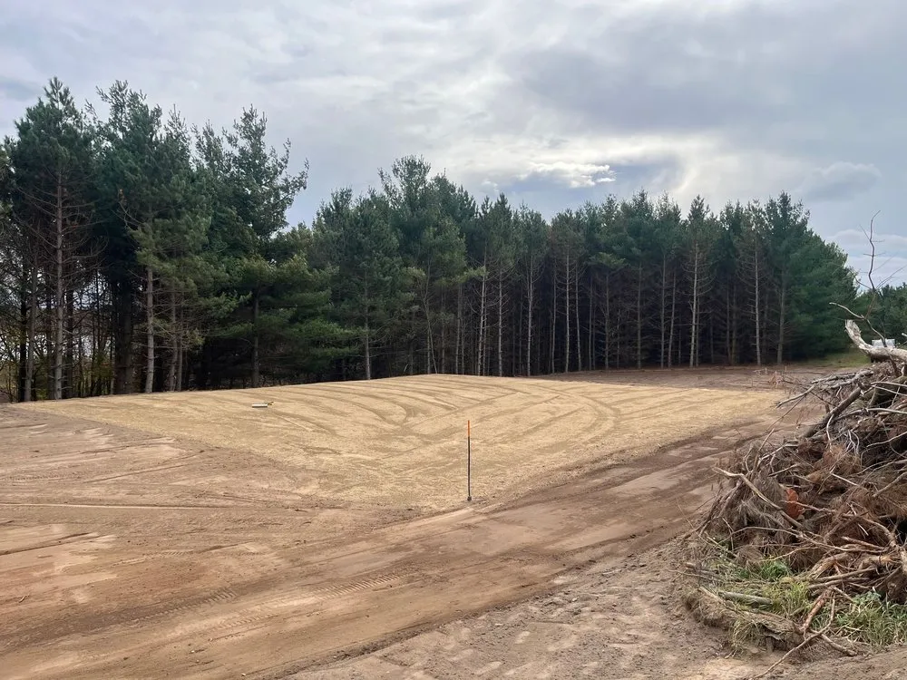 Custom landscape installation in Rogers, MN by Prairie Contracting