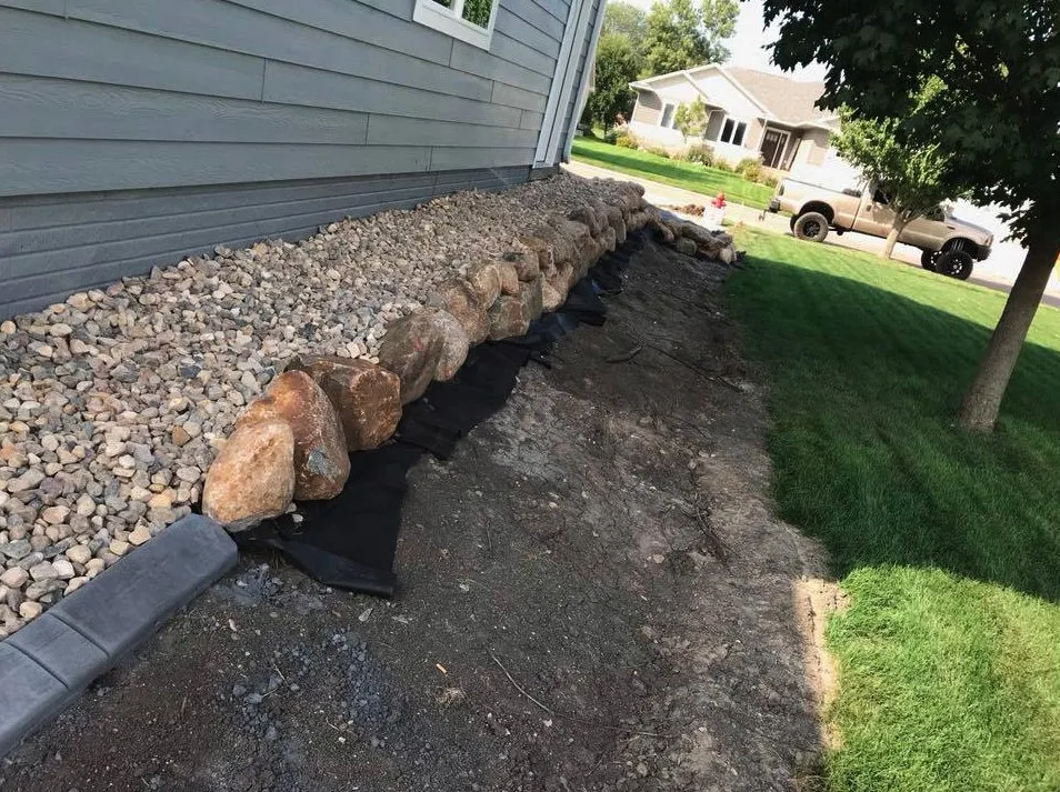 Local landscape installation for residential properties in Tea, SD by Prairie Homes