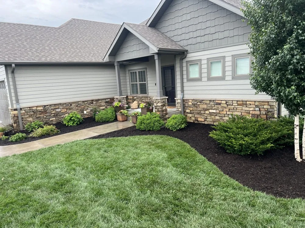 Affordable outdoor landscaping in York, NE by Prairie Pros Lawn & Landscape