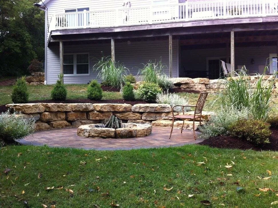 Reliable yard cleanup service for residential properties in Sugar Grove, IL by Prairie's Hardscapes and Design