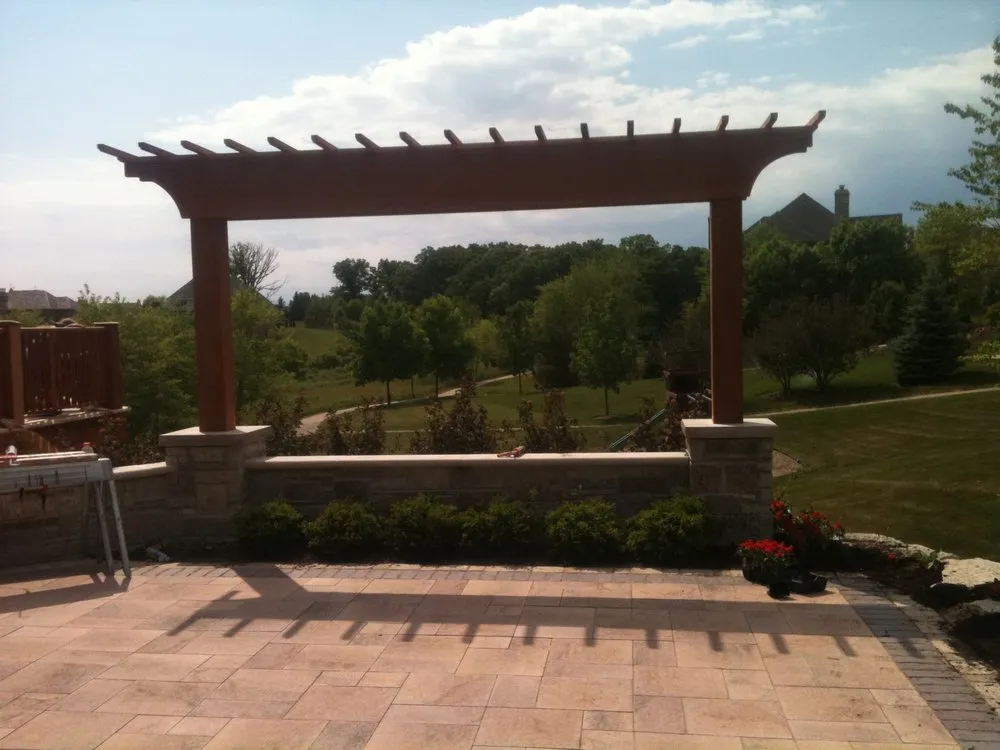 Custom outdoor landscaping near you across Sugar Grove, IL - Prairie's Hardscapes and Design