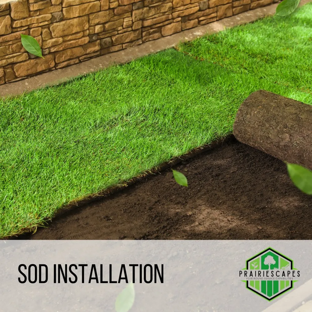 Custom yard maintenance for beautiful yards in North Liberty, IA by PrairieScapes Landscaping