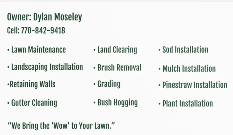 Professional landscape design in Griffin, GA by Precise Landscape Solution