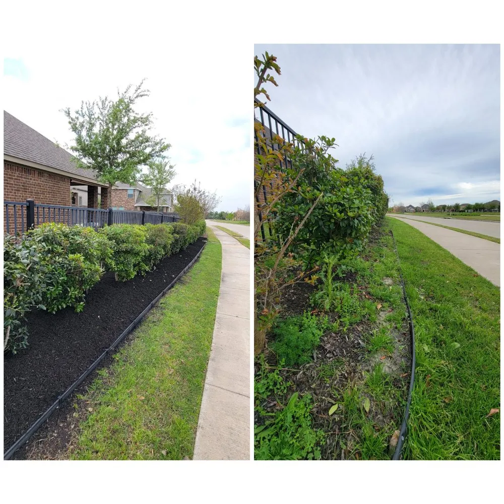 Top-rated garden landscaping for year-round maintenance in Houston, TX by Precise Landscapes and Irrigation