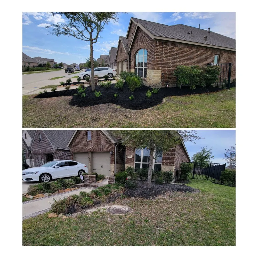 Trusted landscape design for homes in Houston, TX by Precise Landscapes and Irrigation